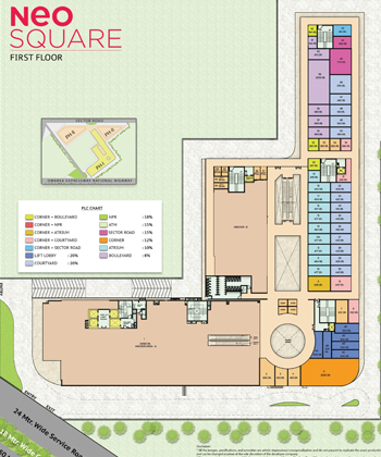 Neo Square Sector 109 floorplan