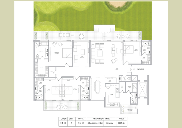 M3M Polo Suites floorplan