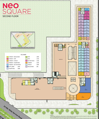 Neo Square Sector 109 floorplan