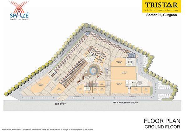 Spaze Tristar floorplan