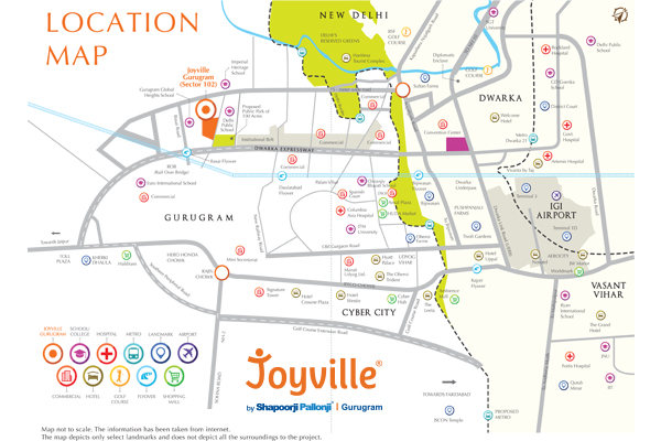 shapoorji pallonji joyville Site Plan