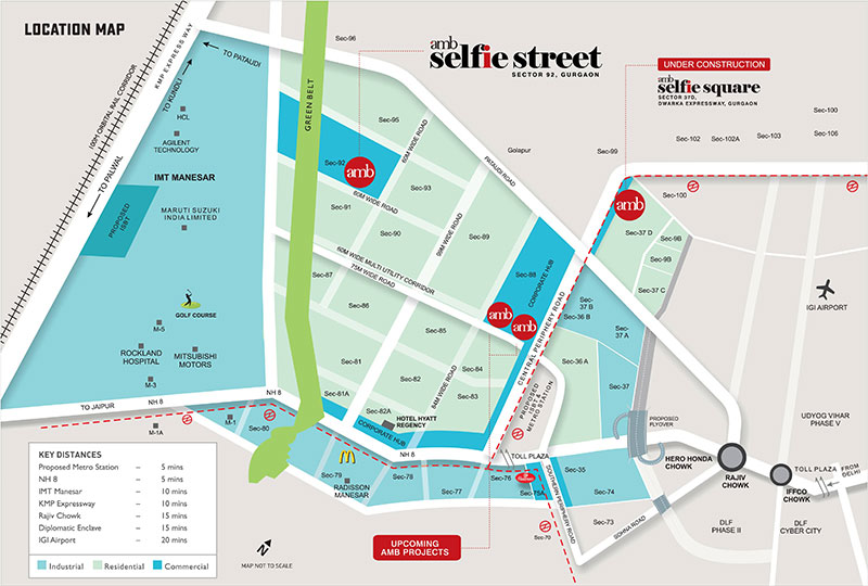 AMB Selfie Street Site Plan
